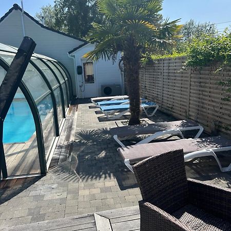 Gite Spa Sauna Piscine Aubin-Saint-Vaast Eksteriør billede
